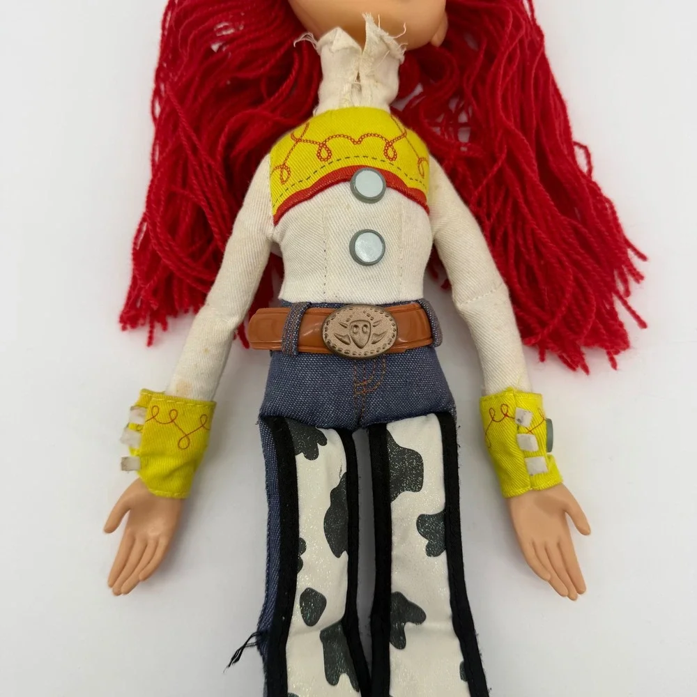 Disney Store Toy Story Woody Plush‎ & Jessie Doll Lot Jessie Talking Works
